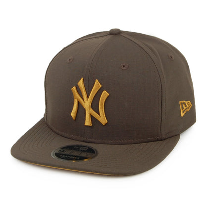 Casquette Snapback 9FIFTY MLB Utility New York Yankees olive-doré NEW ERA