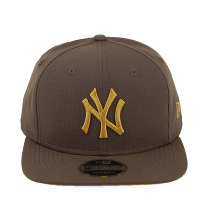 Casquette Snapback 9FIFTY MLB Utility New York Yankees olive-doré NEW ERA