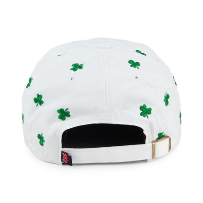 Casquette St. Patrick's Clover Clean Up Boston Red Sox blanc-vert 47 BRAND