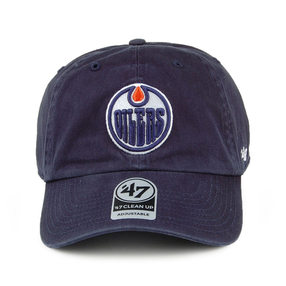 Casquette NHL Clean Up Edmonton Oilers bleu marine 47 BRAND