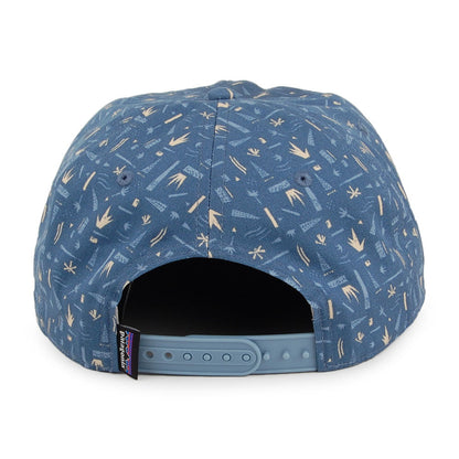 Casquette en Coton Bio Live Simply Guitar Funfarer bleu-multi PATAGONIA
