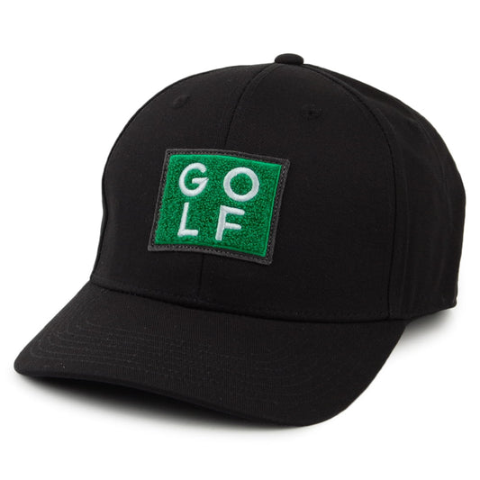 Casquette en Coton Sergé Golf Turf noir ADIDAS