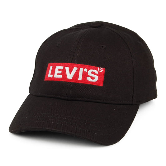 Casquette Box Tab noir LEVI'S