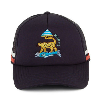 Casquette Trucker Jaspis bleu marine BARTS