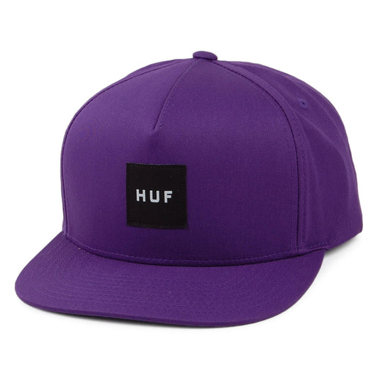 Casquette Snapback Box Logo violet HUF
