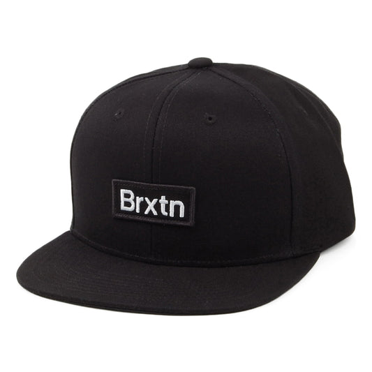 Casquette Snapback Medium Profile Gate III noir BRIXTON