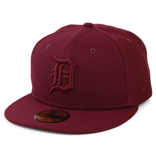 Casquette 59FIFTY MLB Essential Detroit Tigers bordeaux NEW ERA