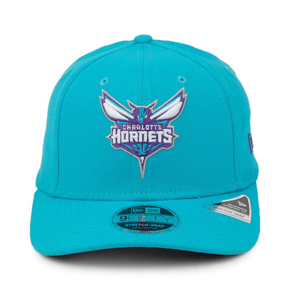 Casquette Snapback 9FIFTY Stretch Snap Charlotte Hornets bleu sarcelle NEW ERA