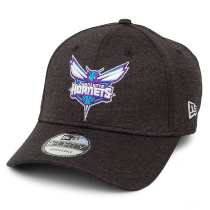 Casquette 9FORTY NBA Shadow Tech Charlotte Hornets noir NEW ERA