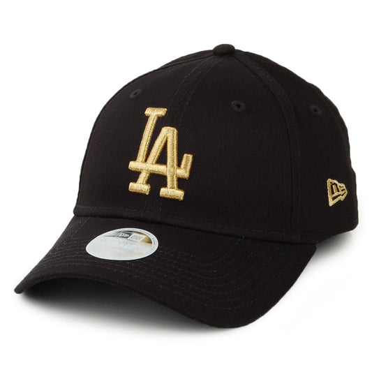 Casquette 9FORTY MLB Metallic L.A. Dodgers noir-doré NEW ERA