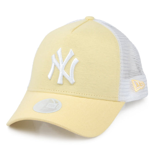 Casquette Trucker Femme A-Frame Jersey Essential New York Yankees jaune NEW ERA
