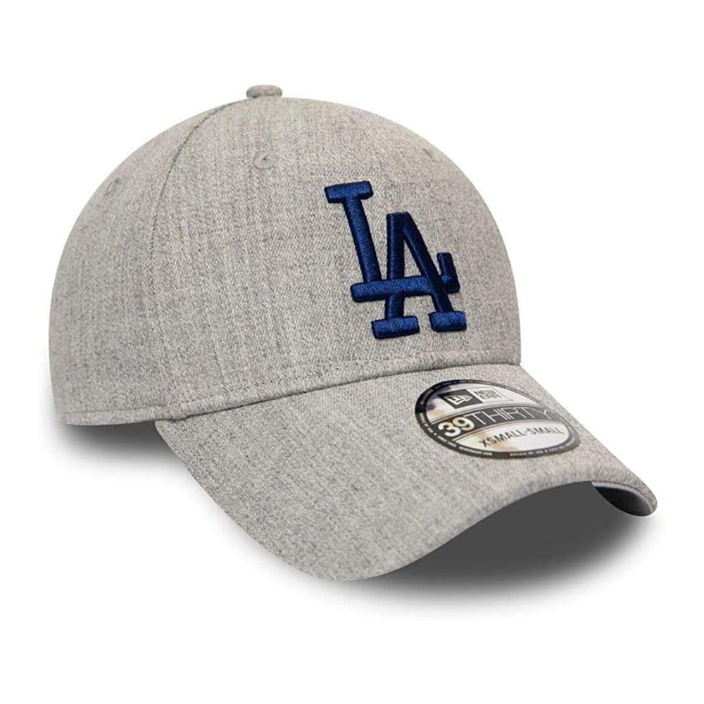 Casquette 39THIRTY MLB Heather L.A. Dodgers gris NEW ERA