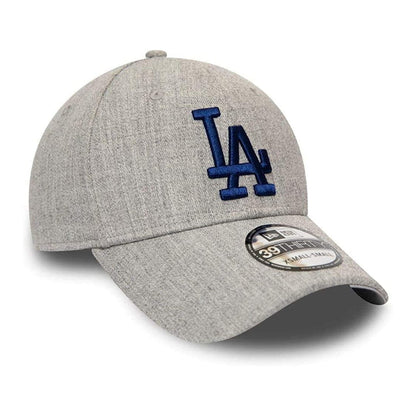 Casquette 39THIRTY MLB Heather L.A. Dodgers gris NEW ERA