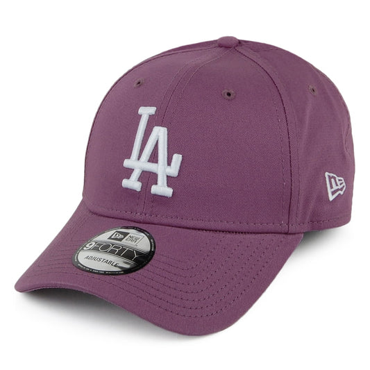 Casquette 9FORTY MLB League Essential L.A. Dodgers lavande NEW ERA
