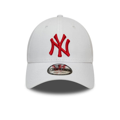 Casquette 9FORTY MLB League Essential New York Yankees blanc-rouge NEW ERA