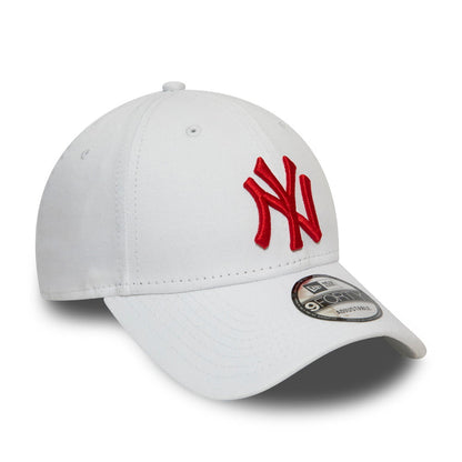 Casquette 9FORTY MLB League Essential New York Yankees blanc-rouge NEW ERA