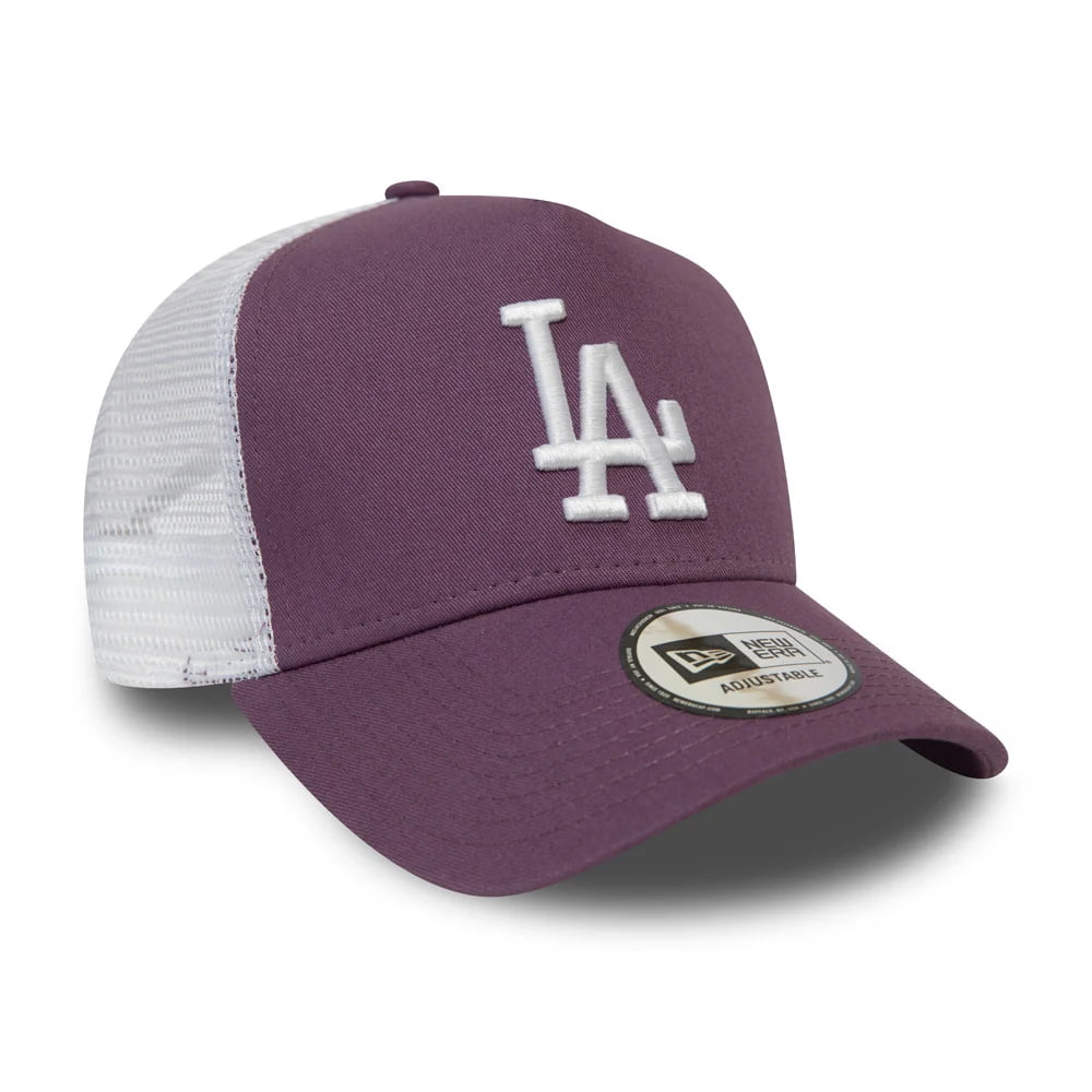 Casquette Trucker MLB League Essential L.A. Dodgers lavande NEW ERA
