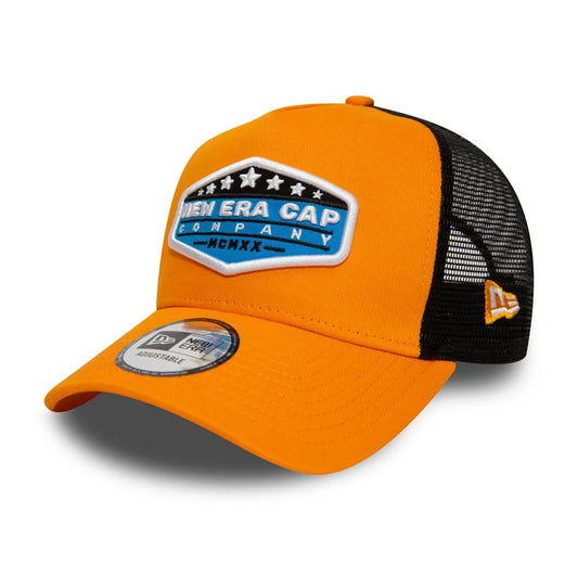 Casquette Trucker Star Patch orange NEW ERA