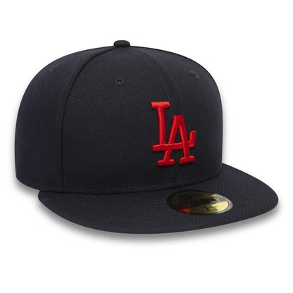 Casquette 59FIFTY MLB League Essential L.A. Dodgers bleu marine-rouge NEW ERA
