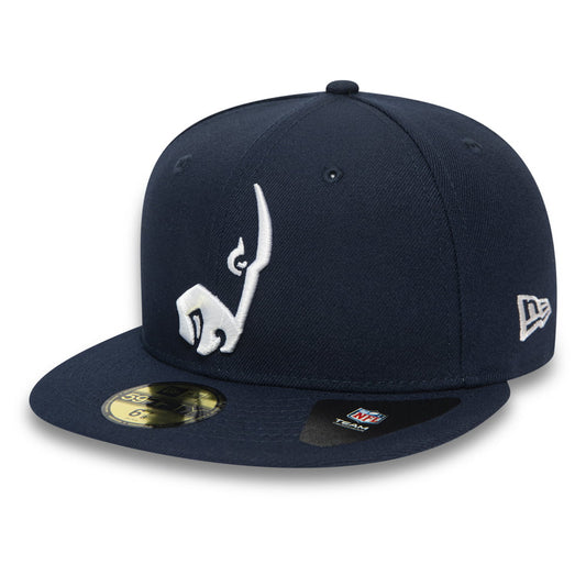 Casquette 59FIFTY NFL Team Tonal Shadow Logo Los Angeles Rams bleu marine NEW ERA
