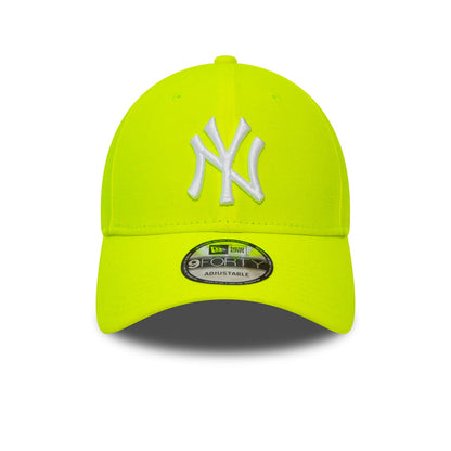 Casquette 9FORTY MLB League Essential New York Yankees jaune fluo NEW ERA