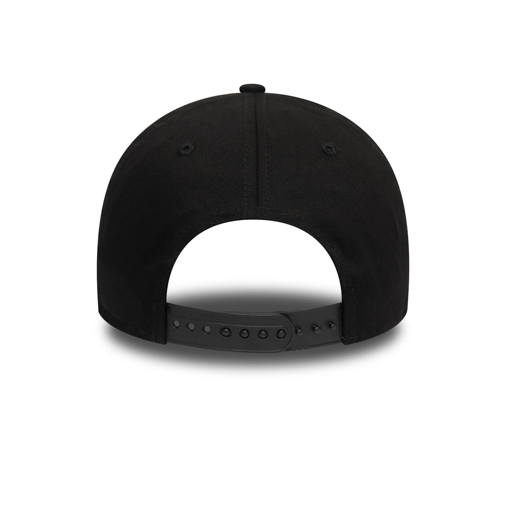 Casquette 9FORTY MLB Stretch Snap L.A. Dodgers noir sur noir NEW ERA