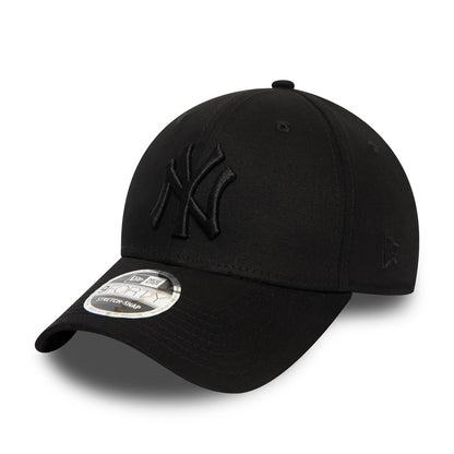 Casquette 9FORTY MLB Stretch Snap New York Yankees noir sur noir NEW ERA