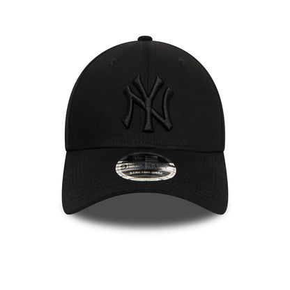 Casquette 9FORTY MLB Stretch Snap New York Yankees noir sur noir NEW ERA