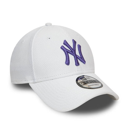 Casquette 9FORTY Diamond Era New York Yankees blanc-violet NEW ERA