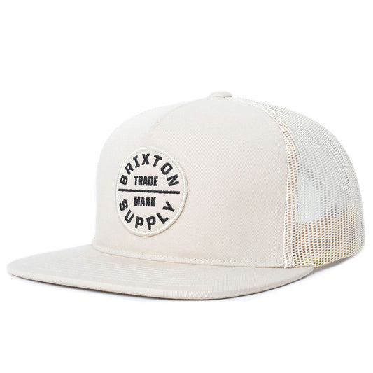 Casquette Trucker Oath III Mesh ivoire BRIXTON