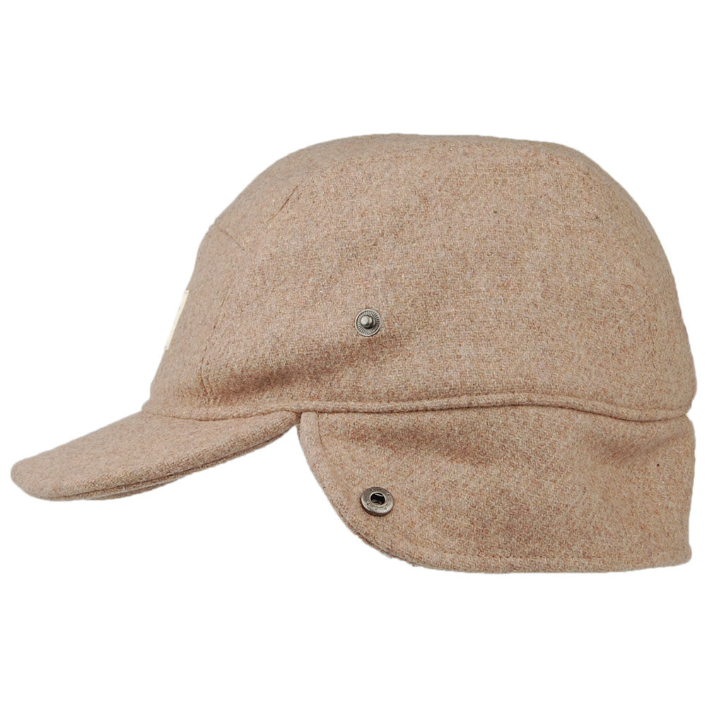 Casquette 5 Panel avec Protège-Oreilles Samuen sable BARTS