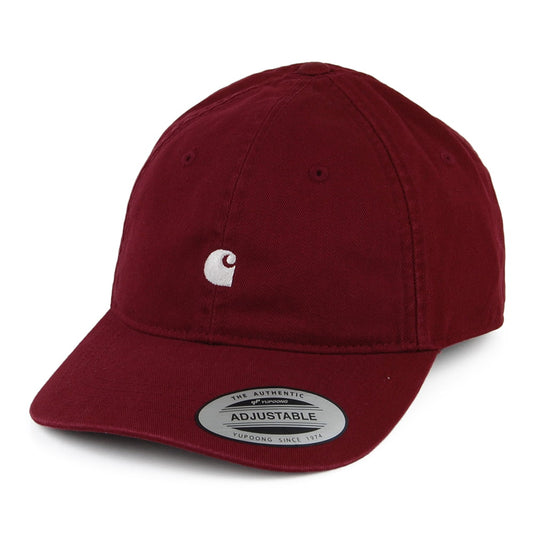 Casquette Madison Logo bordeaux CARHARTT WIP