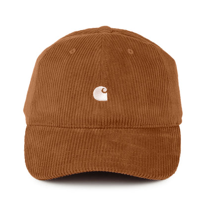 Casquette en Velours Côtelé Harlem rouille CARHARTT WIP