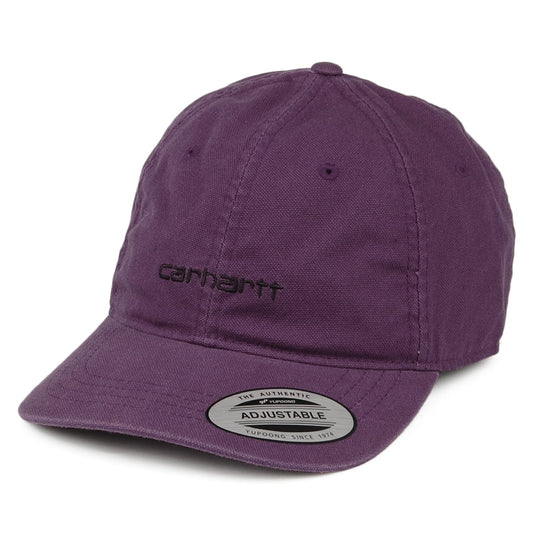 Casquette en Toile de Coton Coach violet CARHARTT WIP