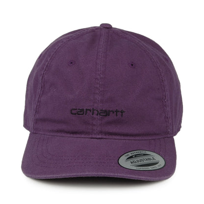 Casquette en Toile de Coton Coach violet CARHARTT WIP