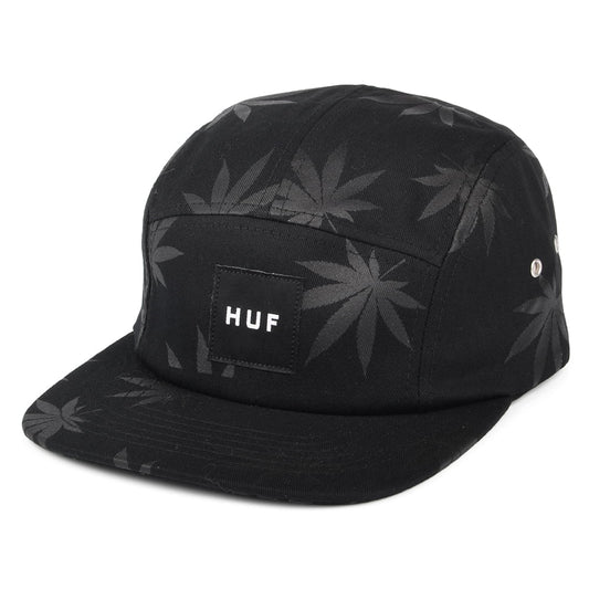 Casquette 5 Panel Plantlife noir HUF