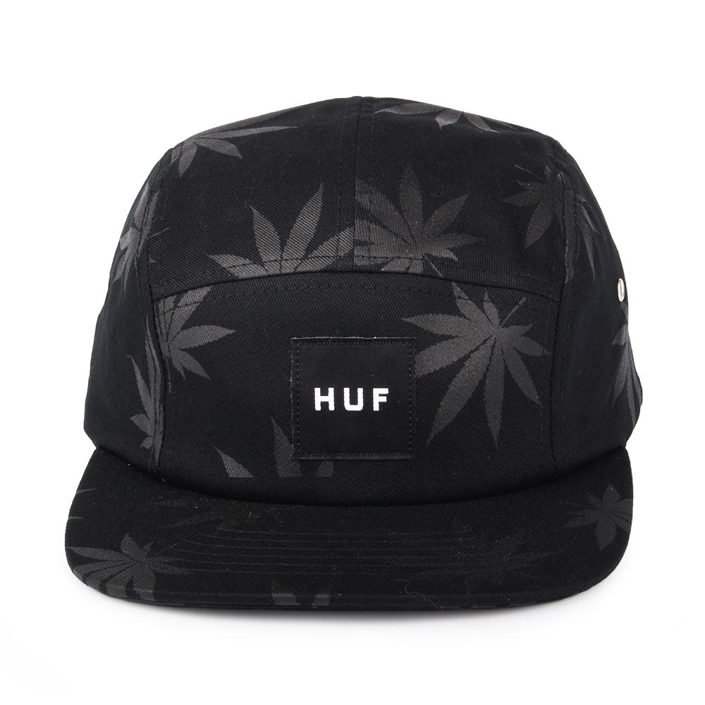 Casquette 5 Panel Plantlife noir HUF