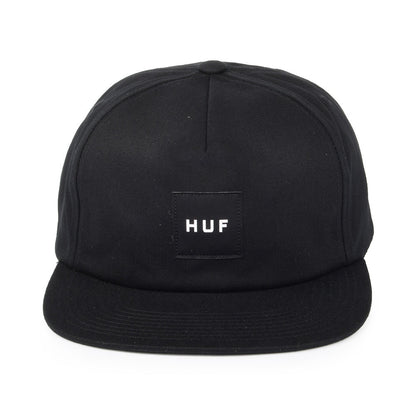 Casquette Snapback Non Structurée Box Logo noir HUF