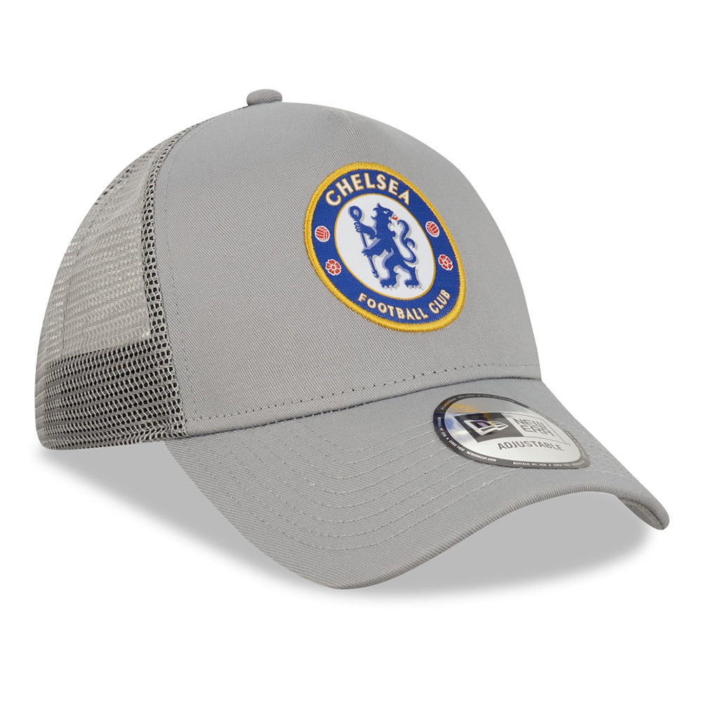 Casquette Trucker A-Frame 9FORTY Chelsea FC gris NEW ERA