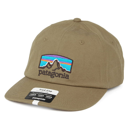 Casquette en Coton Bio Fitz Roy Horizons Trad marron PATAGONIA