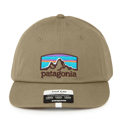 Casquette en Coton Bio Fitz Roy Horizons Trad marron PATAGONIA