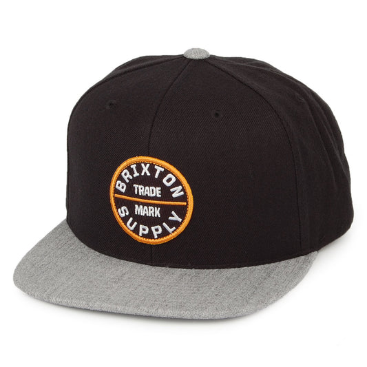 Casquette Snapback Oath IV noir-gris BRIXTON