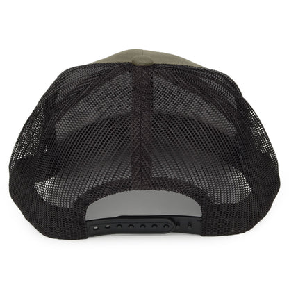 Casquette Trucker en Maille Crest MP olive-noir BRIXTON