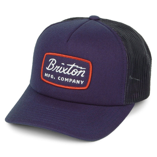 Casquette Trucker en Maille Jolt MP bleu marine délavé BRIXTON
