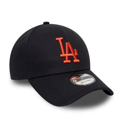 Casquette 9FORTY League Essential L.A. Dodgers bleu marine-orange NEW ERA