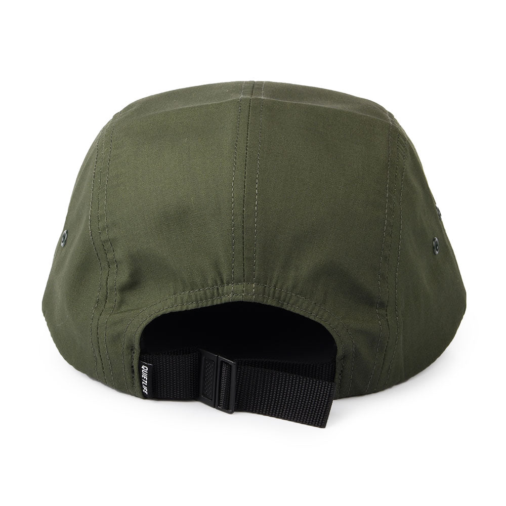 Casquette 5 Panel Foundation olive-blanc THE QUIET LIFE