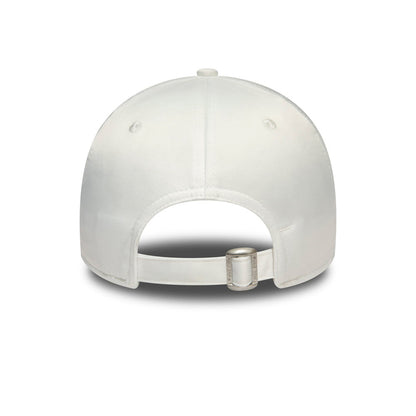 Casquette Femme 9FORTY MLB Satin New York Yankees blanc NEW ERA