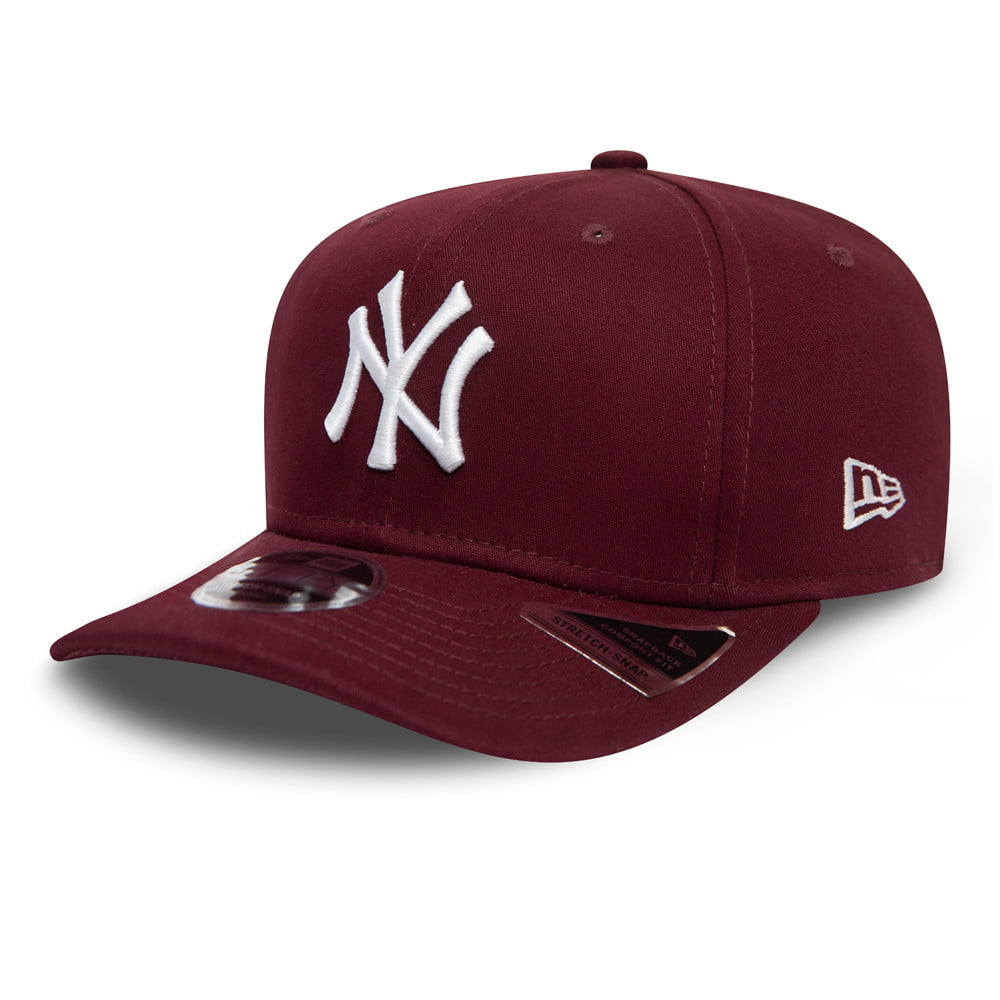 Casquette Snapback 9FIFTY Colour Essential N.Y. Yankees bordeaux-blanc NEW ERA