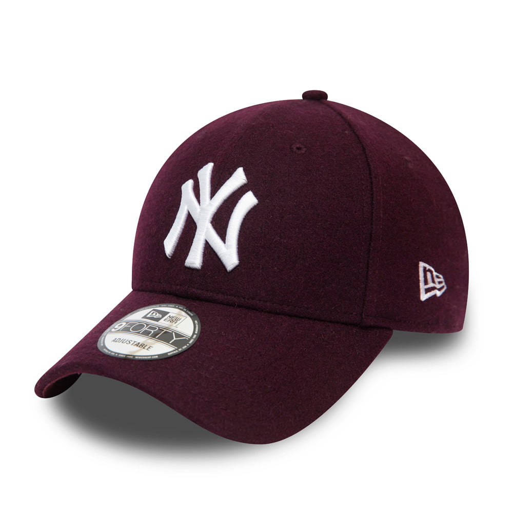 Casquette 9FORTY MLB Winterized The League N.Y. Yankees bordeaux NEW ERA