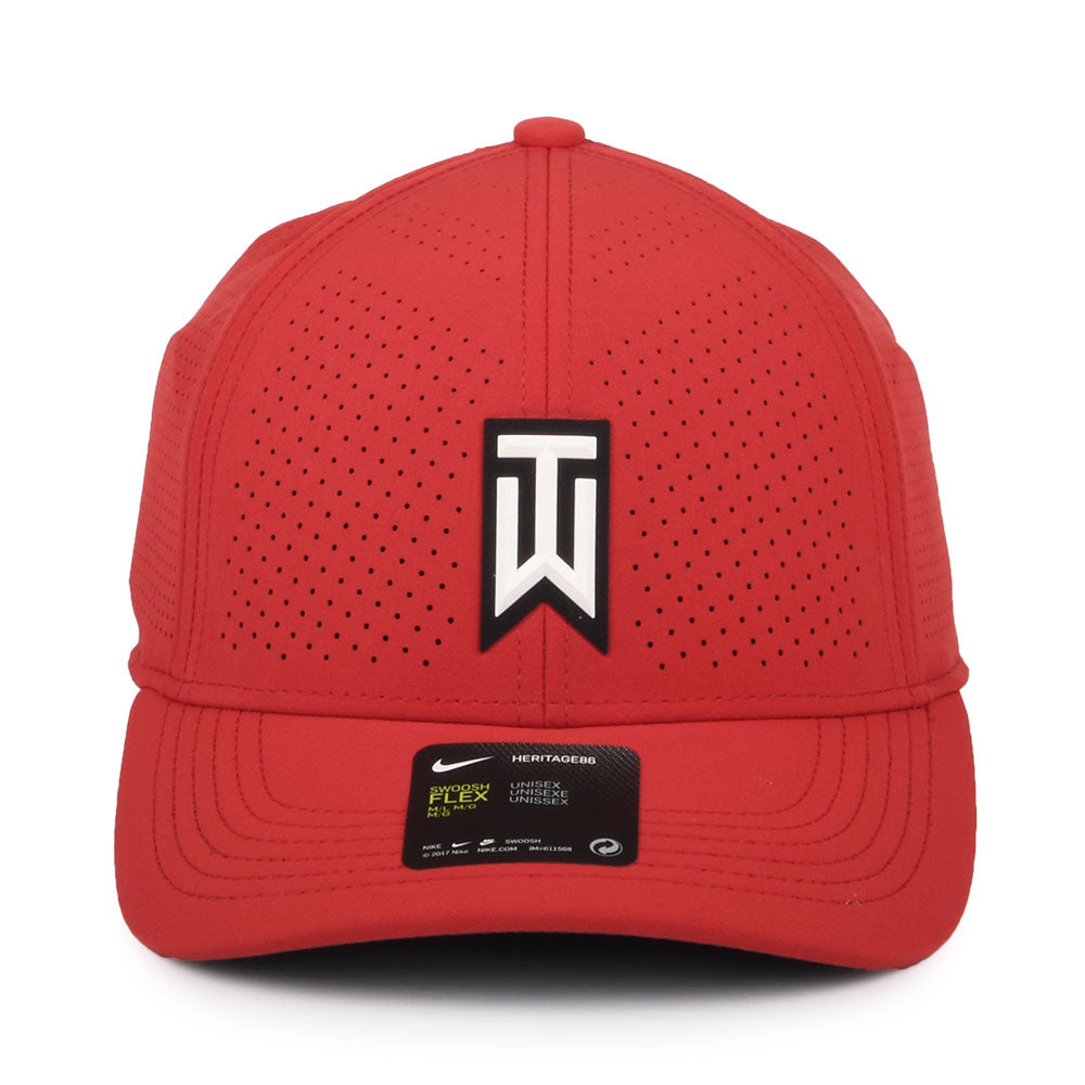 Casquette Perforée Tiger Woods Aerobill H86 rouge NIKE GOLF